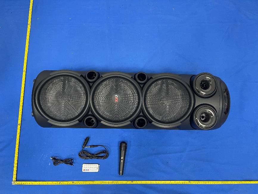 Bluetooth speaker - FCC ID 2AOMX-PBX-831 - QFX Inc.