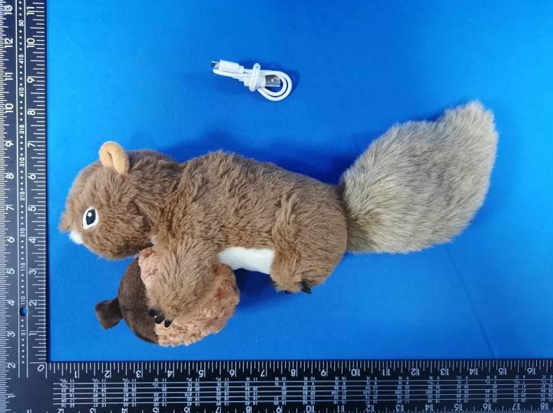 PetTec Plush Pet Toy Brown Squirrel - FCC ID 2AONQ-16146 - Stage10 GmbH (2)