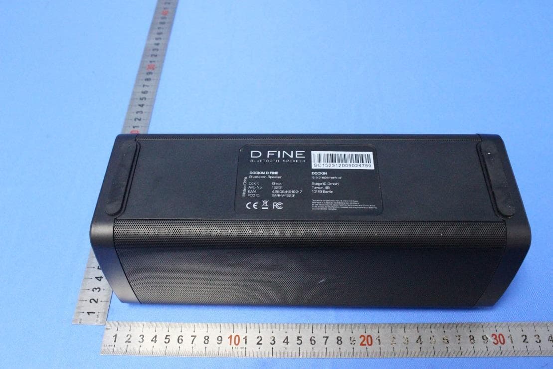 Bluetooth Speaker - FCC ID 2AONQ-DFINEBT5 - Stage10 GmbH (2)