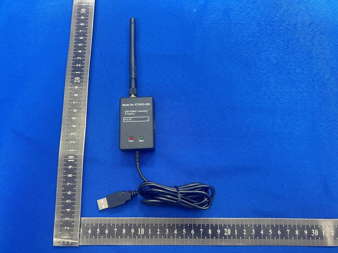 433MHz Transceiver with USB/RS232C interface - FCC ID 2AOW4-KTX433-USB - CM GLOBAL