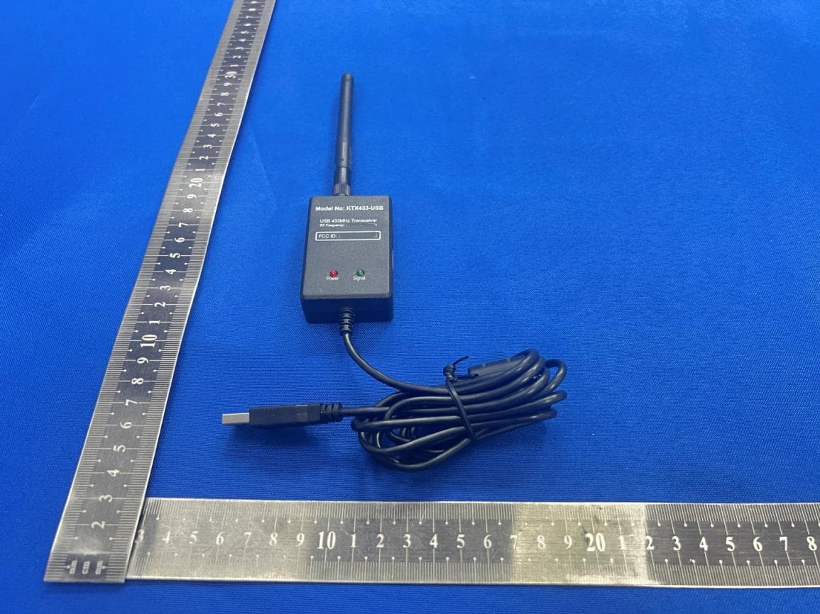 433MHz Transceiver with USB/RS232C interface - FCC ID 2AOW4-KTX433-USB - CM GLOBAL (4)
