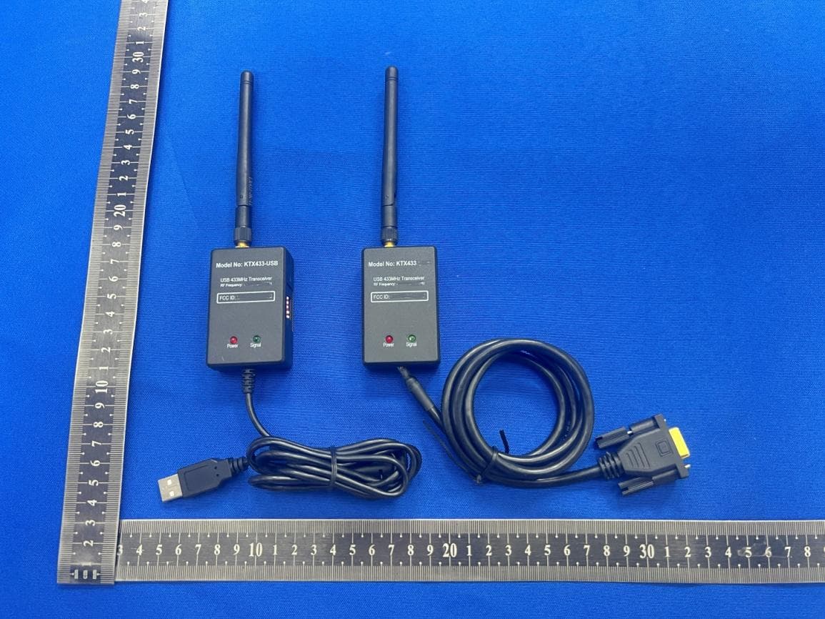 433MHz Transceiver with USB/RS232C interface - FCC ID 2AOW4-KTX433-USB - CM GLOBAL (3)