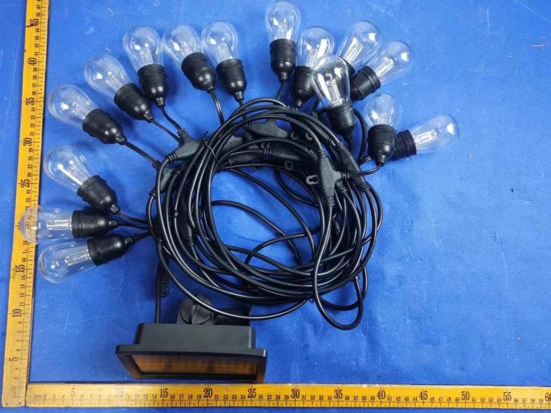 Solar LED String Light - FCC ID 2AP9S-SL2022 - Gateway Plastic Hardware & Lighting Co., Ltd.