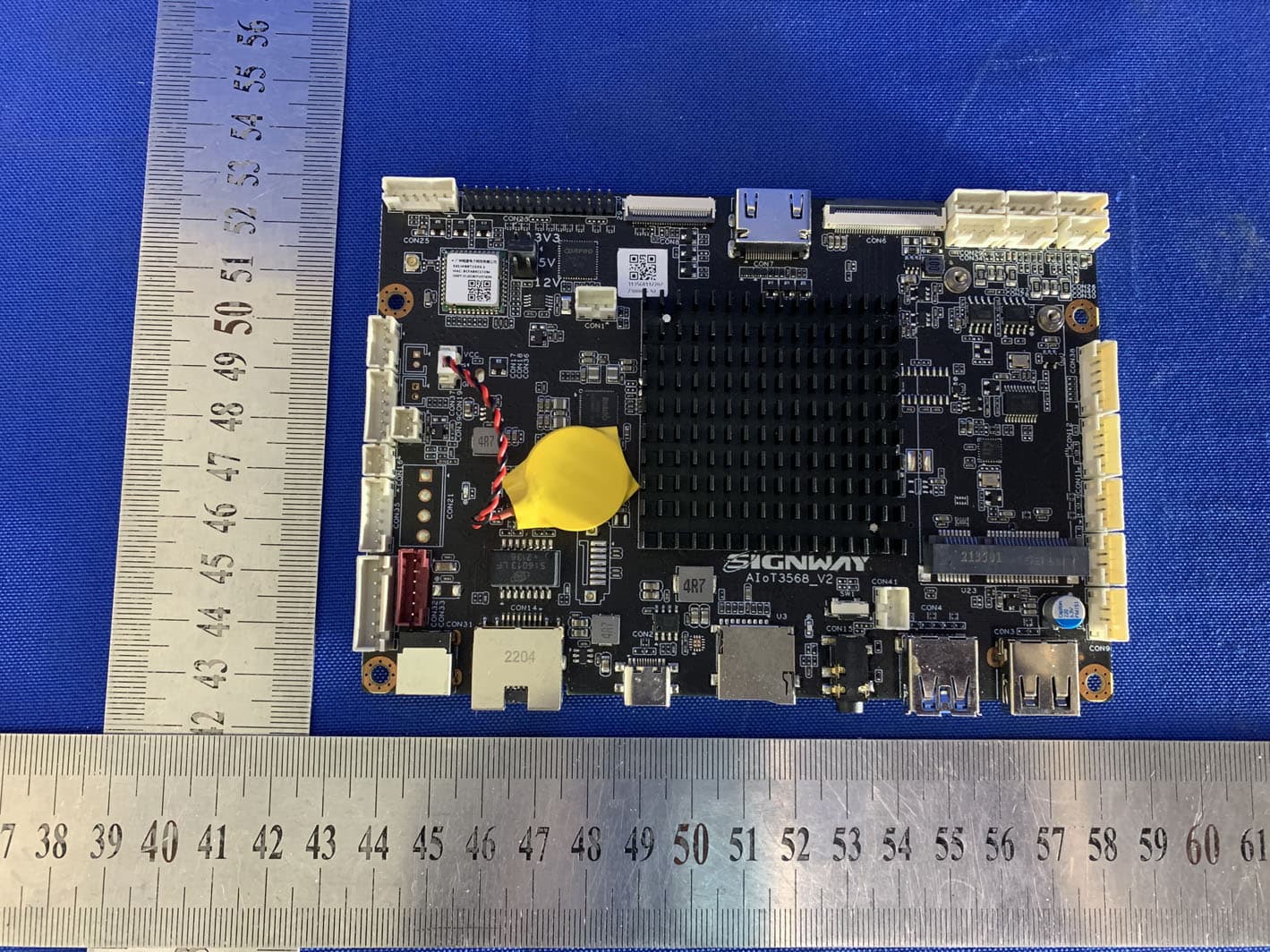 Motherboard - FCC ID 2APJ6AIOT3568 - Nanjing Signway Information Technology Co., Ltd