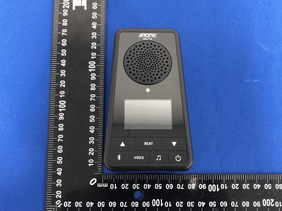 RECHARGEABLE VOCAL METRONOME/BLUETOOTH AMP - FCC ID 2APP6AM-718 - Aroma Music Co., Ltd.