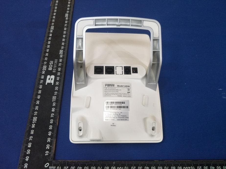 IP Phone - FCC ID 2APPZ-H5W - Fanvil Technology Co., LTD. (5)