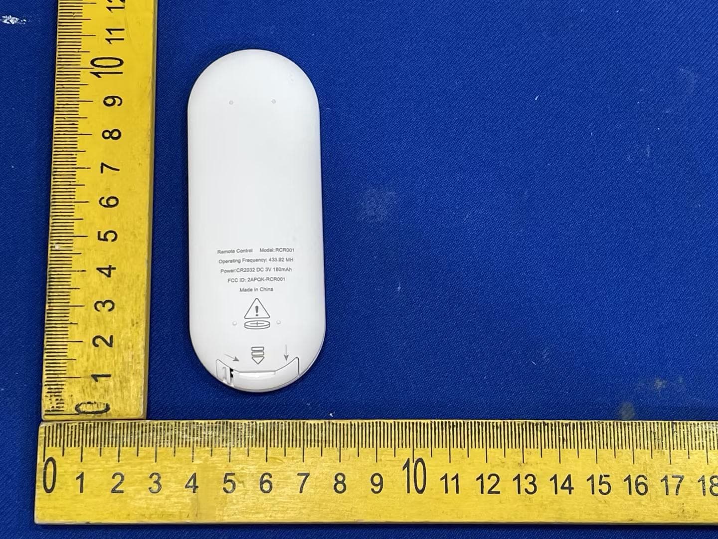 Remote Control - FCC ID 2APQK-RCR001 - Shenzhen Core lmage Co.,LTD