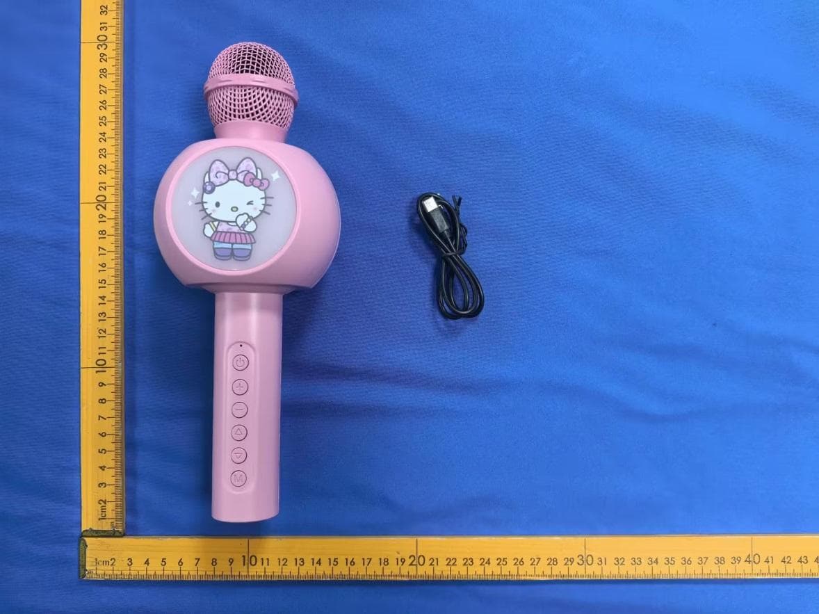 HK LED BUBBLE KARAOKE MIC - FCC ID 2APU8CQL2371-B - Conquer Industry Co., Ltd (2)