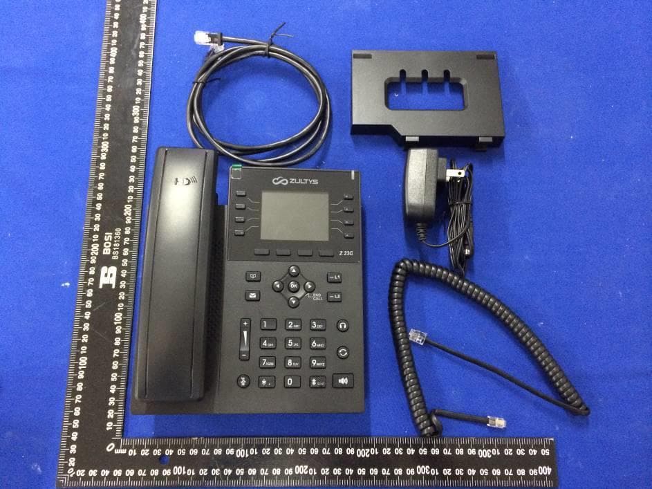 Gigabit SIP IP Phone - FCC ID 2APWA-Z23G - Zultys, Inc. (5)