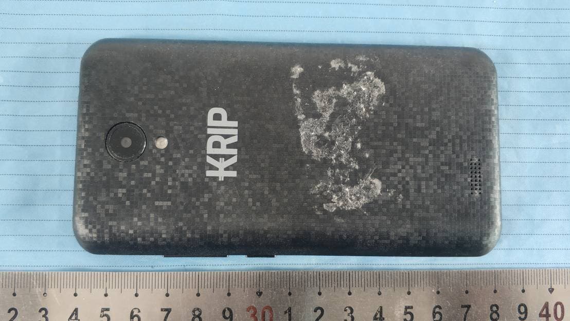 Mobile Phone - FCC ID 2APX7K5M - KRIPTO MOBILE CORPORATION