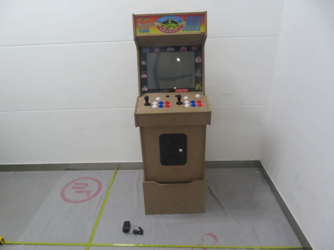 CAPCOM(R) YOGA FLAME EDITION LEGACY WITH RISER ARCADE1UP/ CAPCOM(R) SHINKU HADOKEN EDITION LEGACY WITH RISER ARCADE1UP/CAPCOM LEGACY ARCADE GAME YOGA FLAME EDITION w/WIFI - FCC ID 2APXHCAP110 - WF TASTEMAKERS TRADING LIMITED (4)