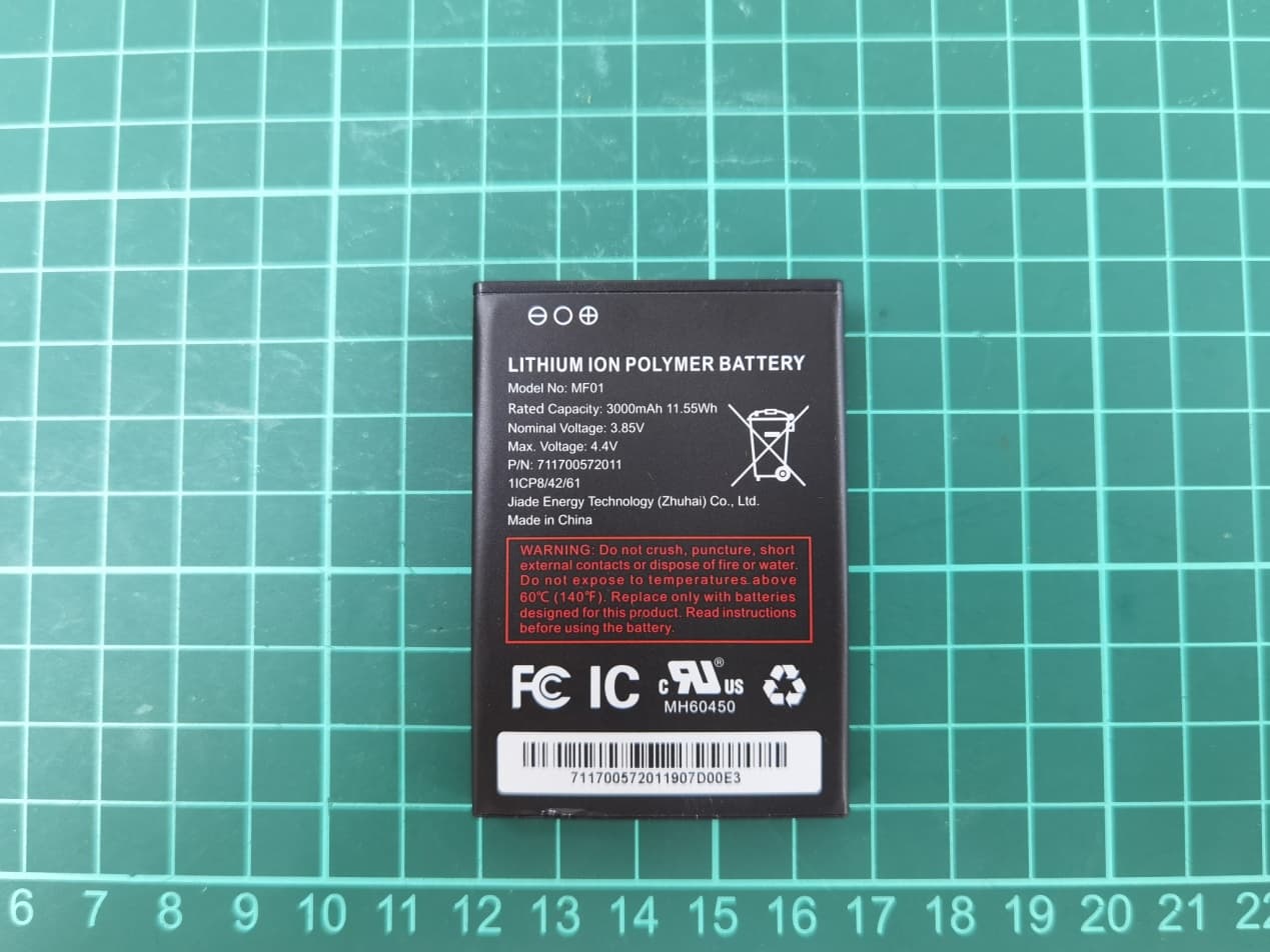 Multi-band WCDMA/LTE MIFI with WLAN - FCC ID 2APXW-CT2MHS01 - Wingtech Group (Hong Kong) Limited