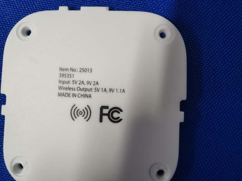 WIRELESS CHARGER - FCC ID 2APYY-AB0287 - LEADER PREMIUMS LIMITED