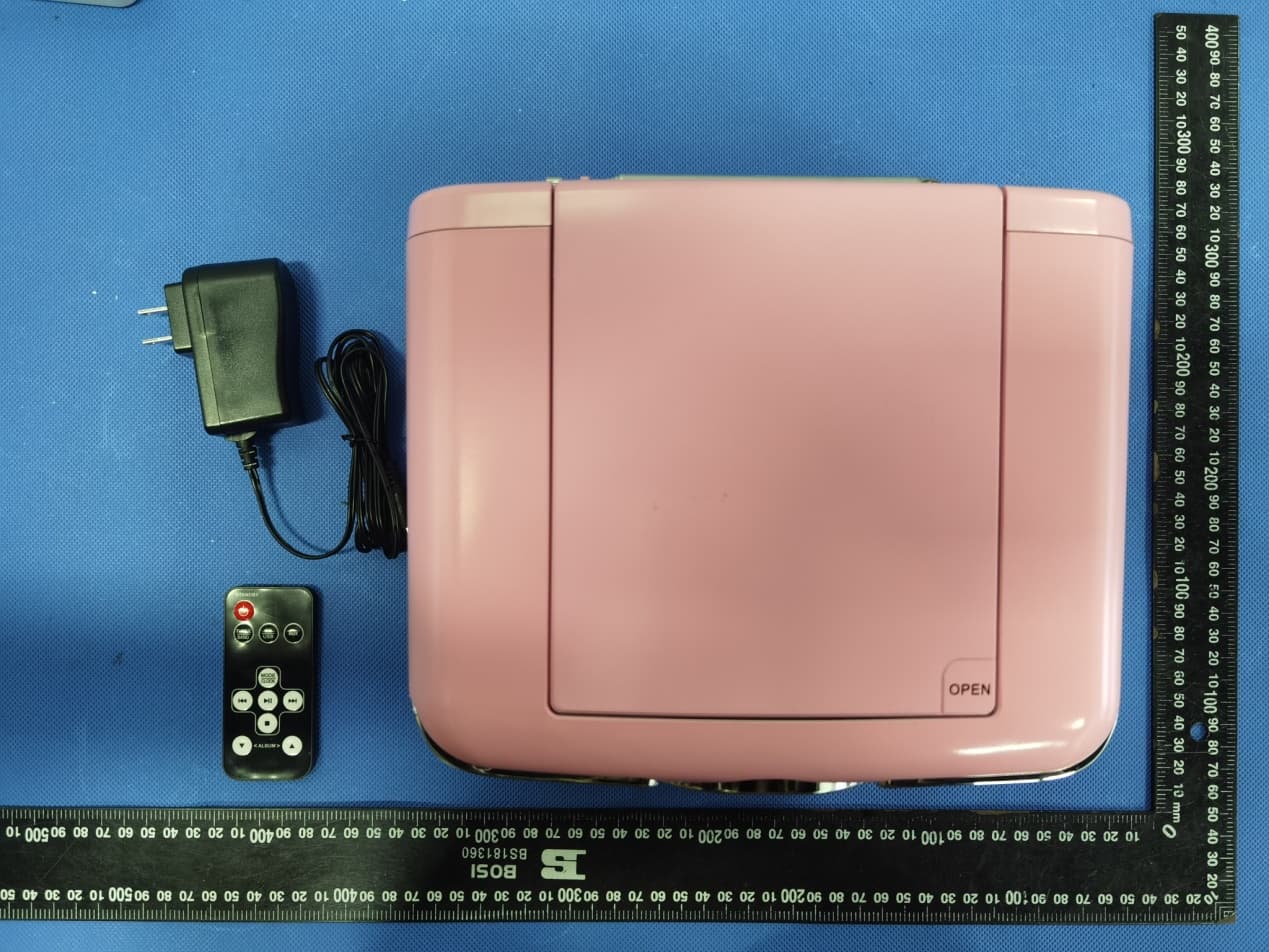Turntable - FCC ID 2AQ7H-CD-62 - Trinovae Development (HK) Co., Ltd.