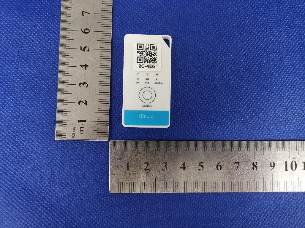 Temperature Data logger with Bluetooth Low Energy - FCC ID 2AQ8LTREKC1 - Parsyl