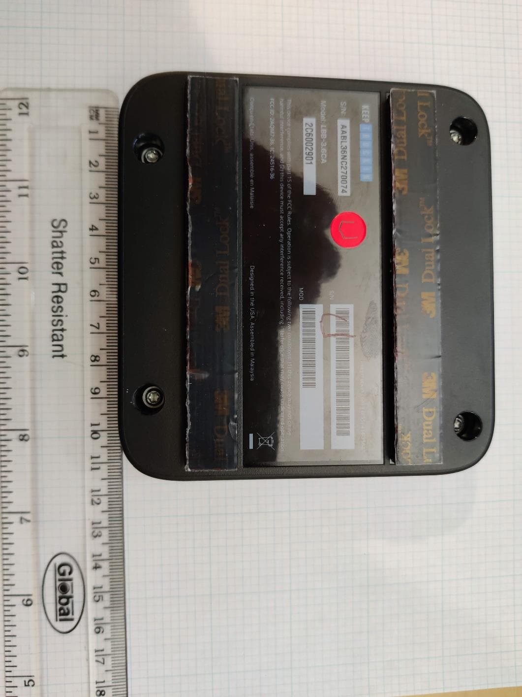LBB-3.6CA-b is a Vehicle Gateway. Its purpose is to act as the primary gateway between various pieces of hardware and software in a motor vehicle and the Motive Technologies database back-end  in the cloud. - FCC ID 2AQM7-36B - Motive Technologies, Inc. (5)