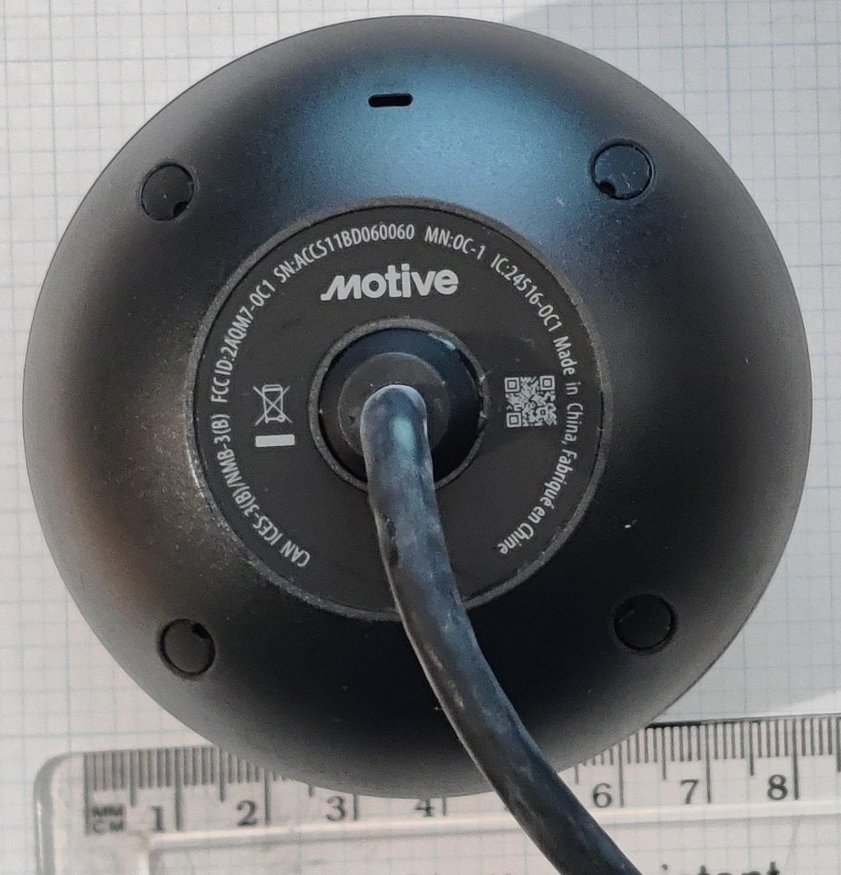 The Motive Omnicam OC-1 - FCC ID 2AQM7-OC1 - Motive Technologies, Inc.