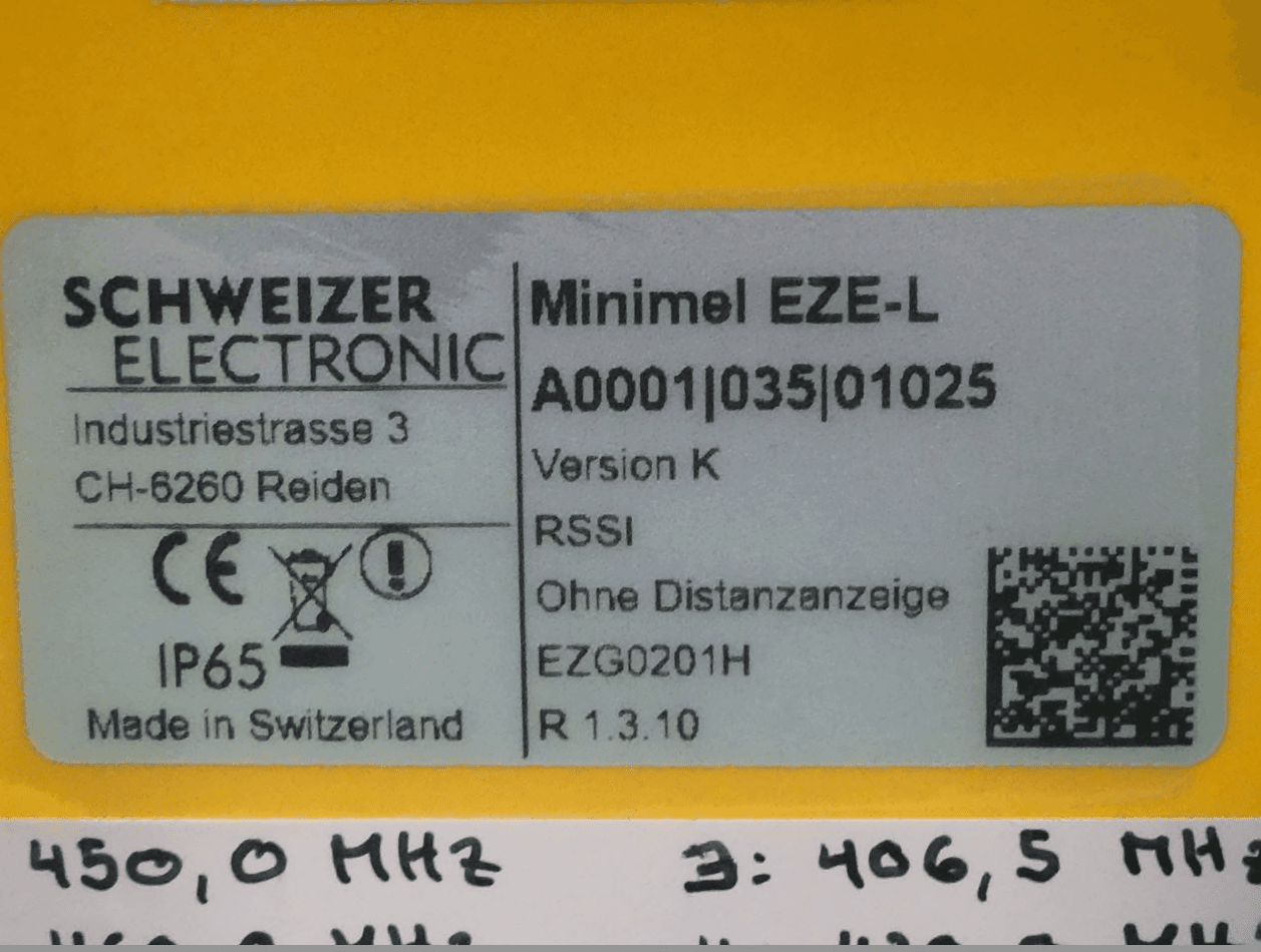 Radio-based railworker warning system - FCC ID 2AQQU-EZG0201H - Schweizer Electronic AG (4)