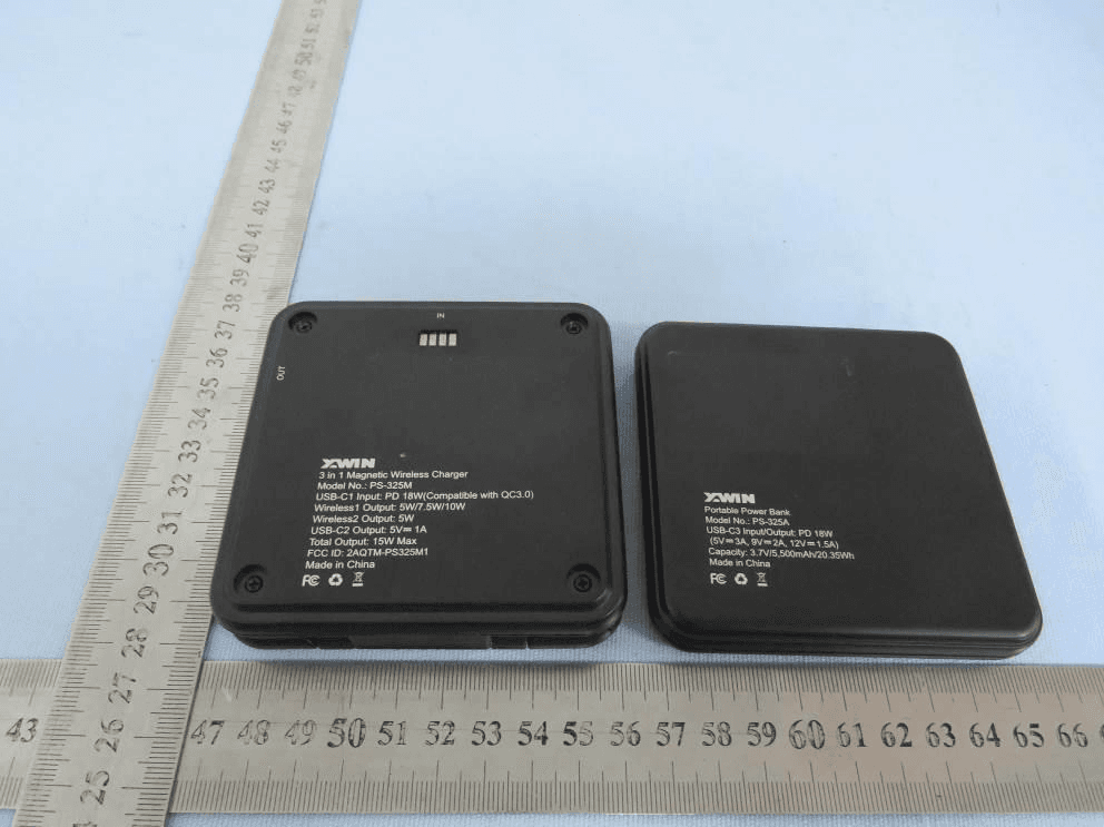 3 in 1 Magnetic Wireless Charger & Portable Power Bank - FCC ID 2AQTM-PS325M1 - Power System Electronic Technology Co., Ltd. (2)