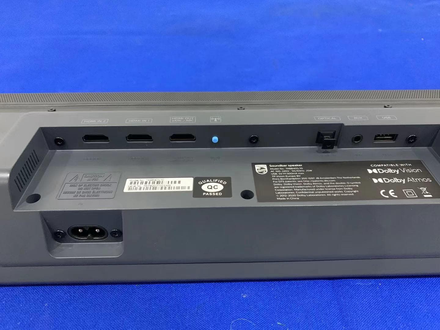 Soundbar Speaker, Wireless Subwoofer - FCC ID 2AR2STAB8405 - MMD Hong Kong Holding Limited