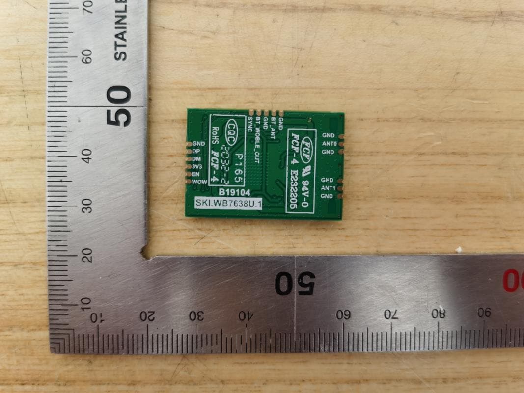 IEEE 802.11a/b/g/n 2T2R USB Wi-Fi Module Integrated Bluetooth 2.1+EDR/4.2/5.0 - FCC ID 2AR82-SKIWB7638U2 - Guangzhou Shikun Electronics Co., Ltd (3)