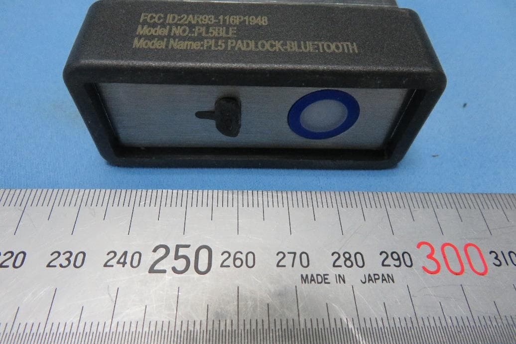 PL5 PADLOCK - BLUETOOTH - FCC ID 2AR93-116P1948 - Acsys International Limited (2)