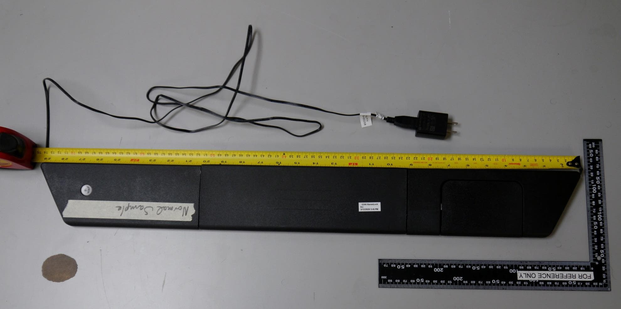 Electrically Operated Security Door Lock - FCC ID 2ARFQHL1CNT001Z - HavenLock Inc.