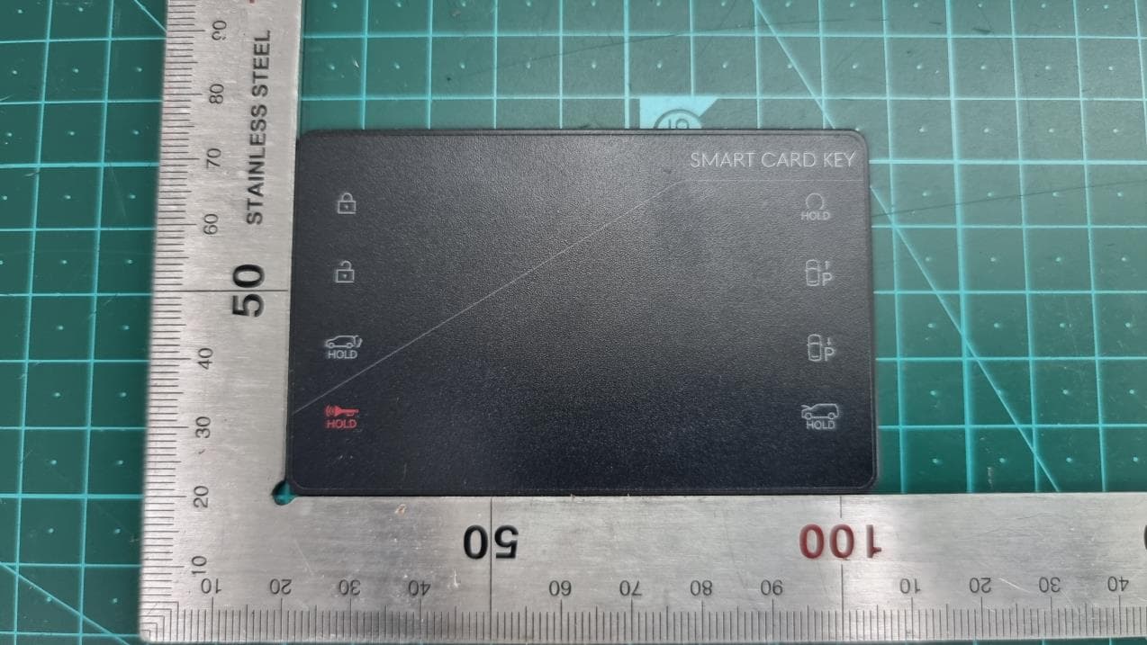 SMART CARD KEY - FCC ID 2ARI2-KSC200 - KONA I Co., Ltd.
