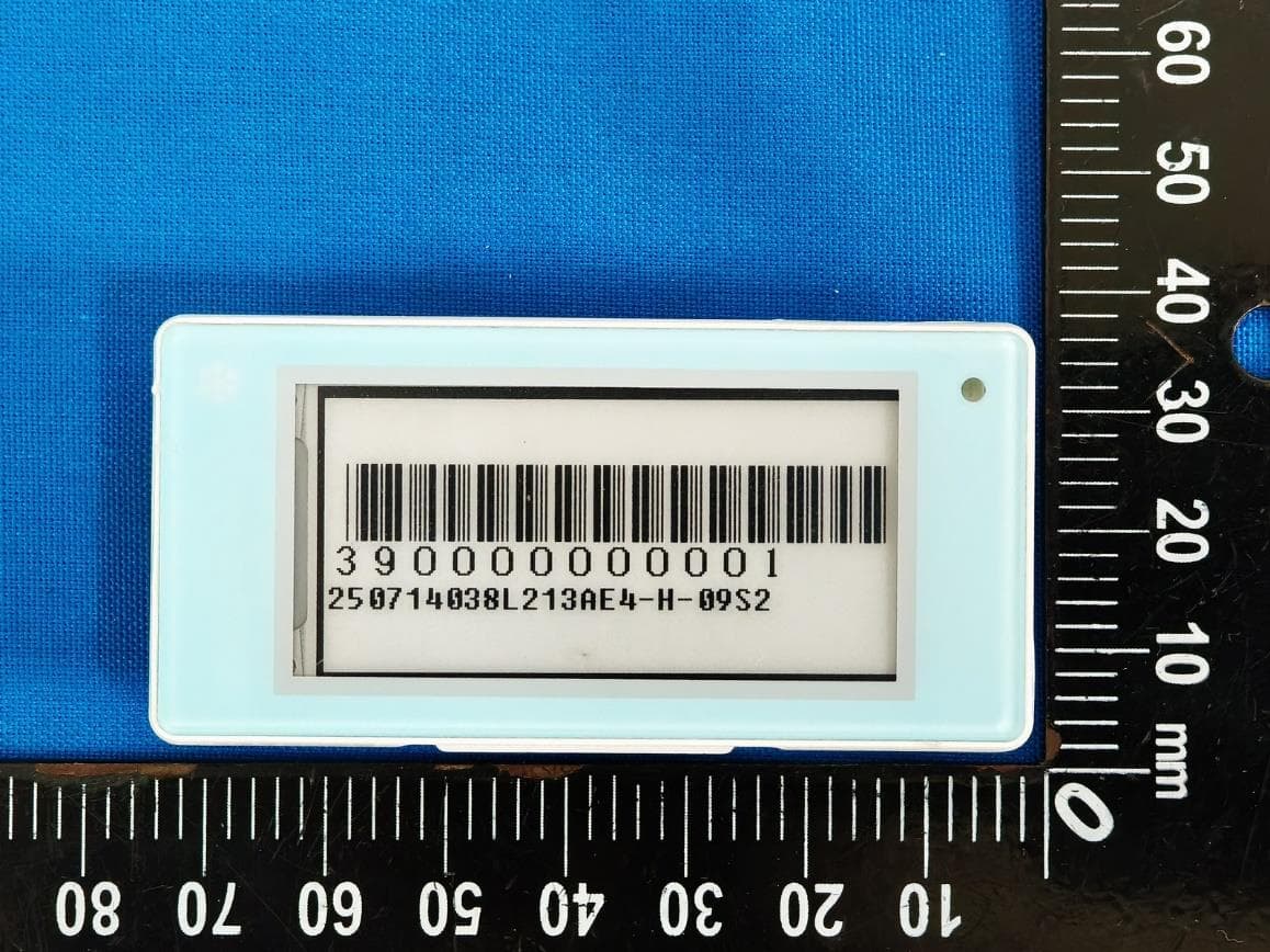 ESL(Electronic Shelf Label) - FCC ID 2ARJ5-ET0213-81 - Suzhou Etag-Technology Corporation