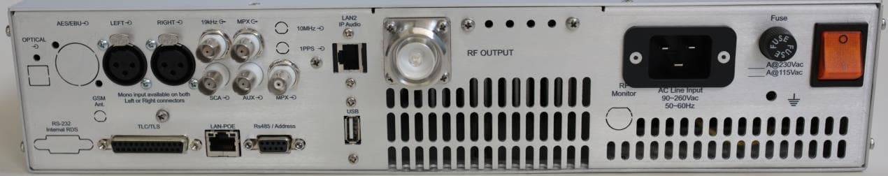 FM BROADCAST TRANSMITTER - FCC ID 2ARJIDS3000 - RFE BROADCAST S.R.L.
