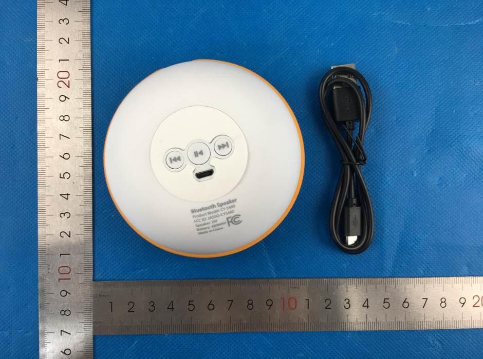 Bluetooth Speaker - FCC ID 2AS5O-CY5460 - China Etech Groups Ltd