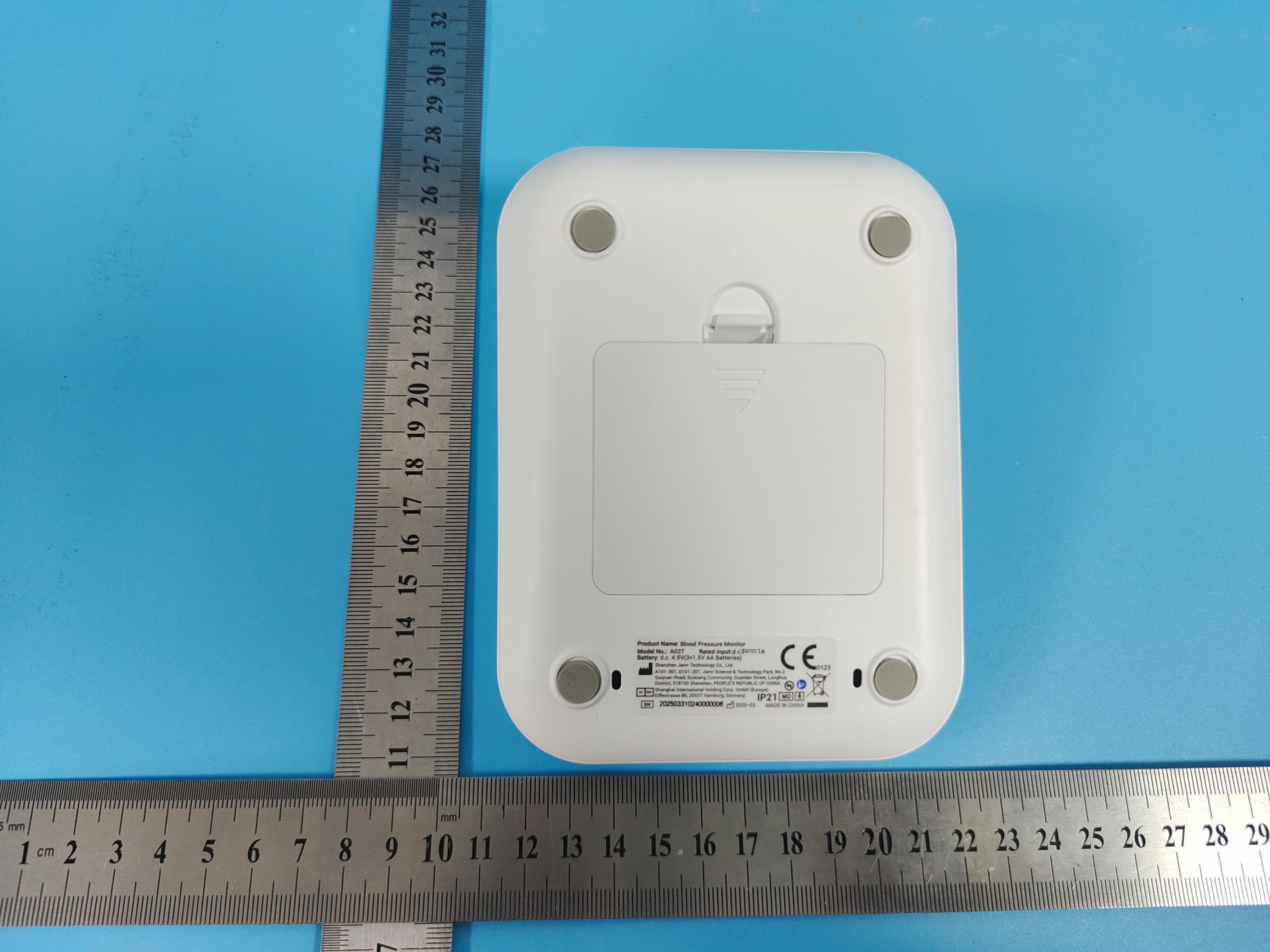 Blood Pressure Monitor - FCC ID 2AS8AA03T - Shenzhen Jamr Technology Co., Ltd