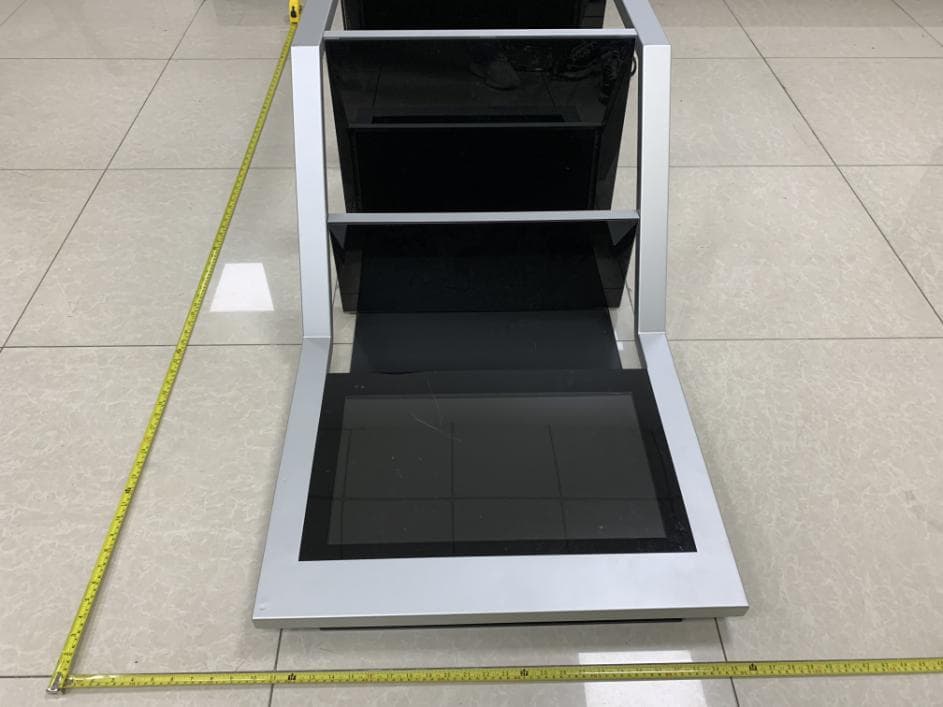 Free Standing Digital Display Shelf w/ LCD Screen - FCC ID 2ASCB-SMFSDDS - D2G Group LLC (5)