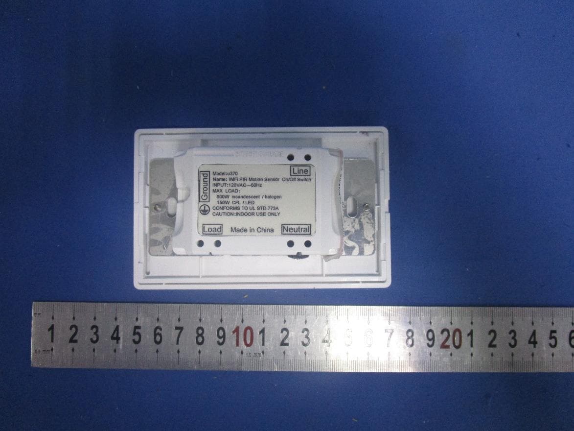 WiFi PIR ON/OFF Switch - FCC ID 2ASVU-U370 - Shenzhen Asia Bright Industry Co., Ltd (3)