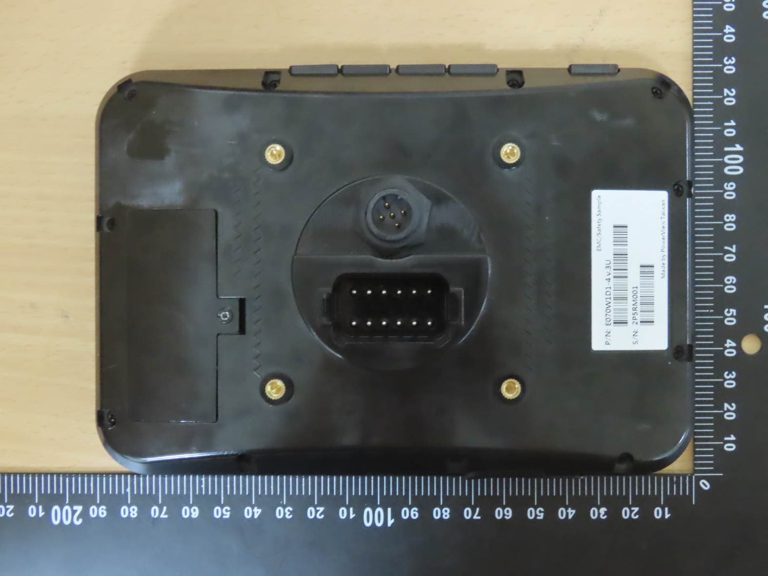 Embedded Display System with CAN Bus - FCC ID 2AT5JE070W1D14V3U - Powerview Display Corp. (3)