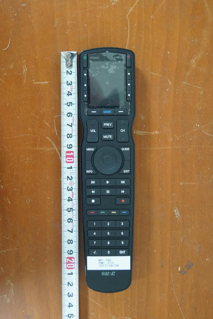 RF Remote controller - FCC ID 2AT6QMX790 - Summit Technology