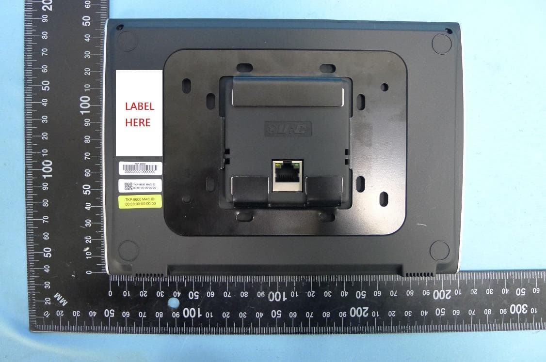 Network Wall Pad - FCC ID 2AT6QTKP8600 - Summit Technology