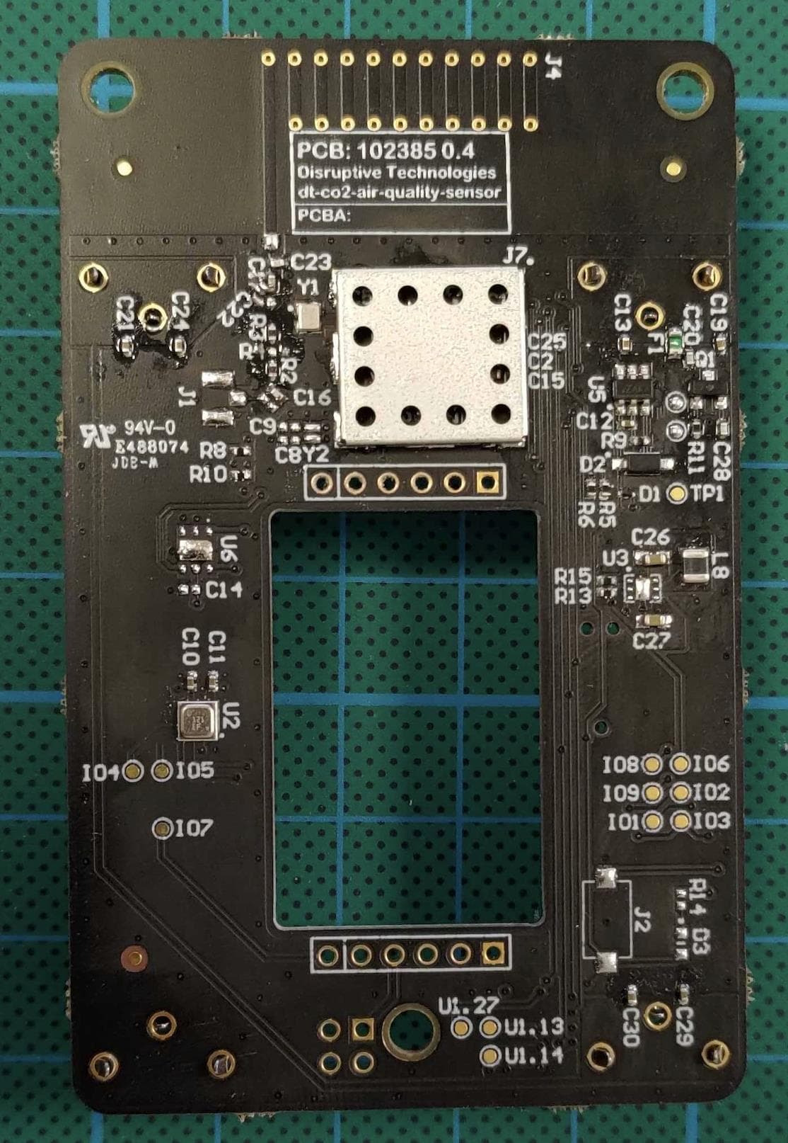 A platform for connecting various sensors to the RF network of Disruptive Technologies - FCC ID 2ATFX-102540 - Disruptive Technologies Research AS