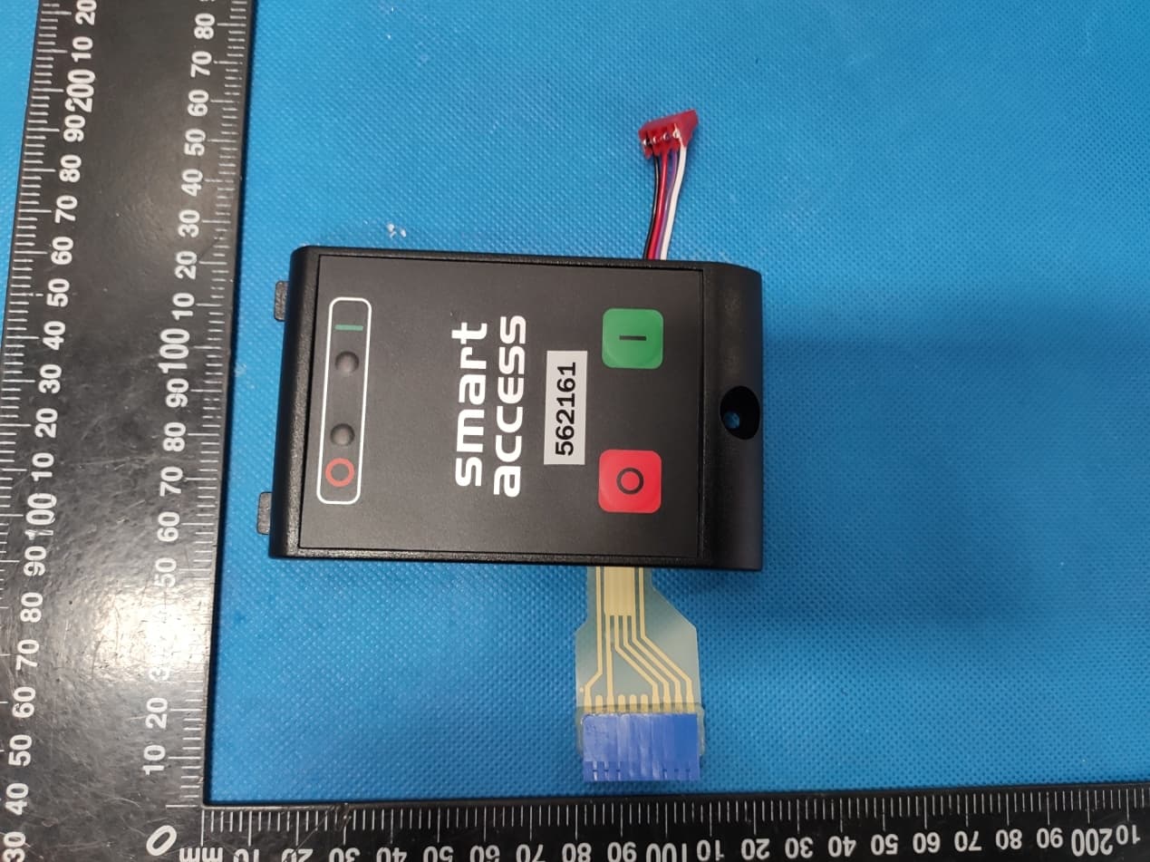 AES Multi frequency RFID Reader CAN Device - FCC ID 2ATGK-SA2B-CAN - AES GmbH