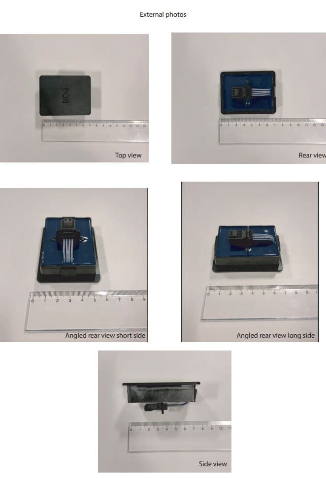 Card reader system - FCC ID 2ATGK-SA3-F - AES GmbH