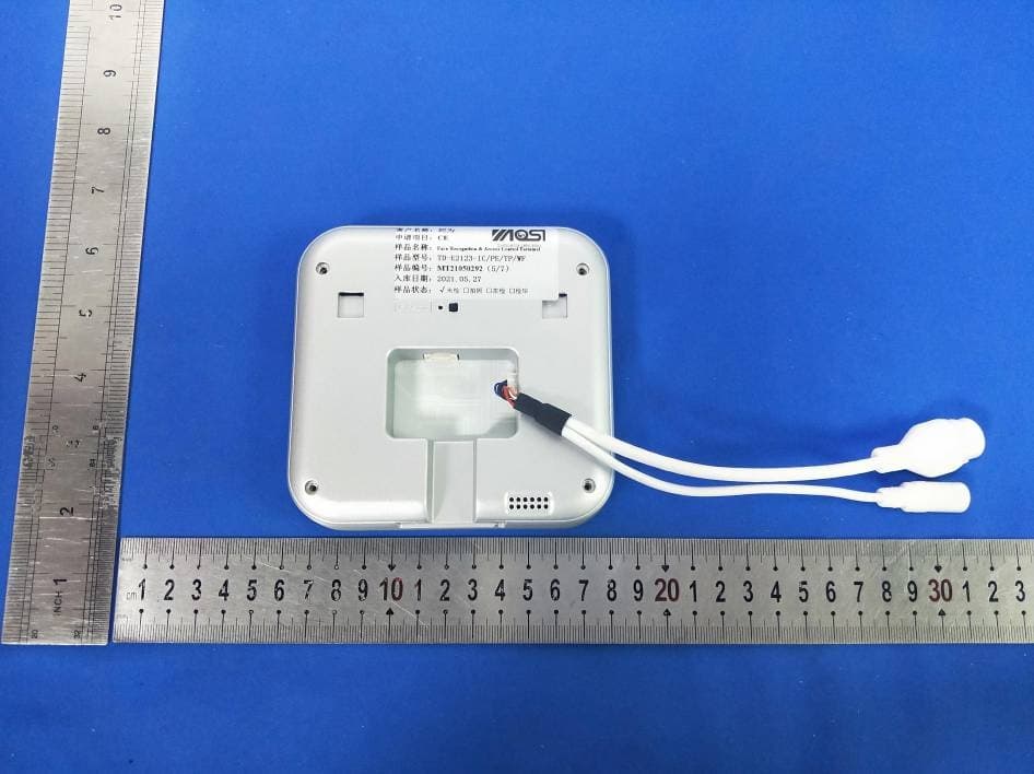 Face Recognition Access Control Terminal - FCC ID 2ATOW-TD-E2123 - SHENZHEN TVT DIGITAL TECHNOLOGY CO.,LTD.