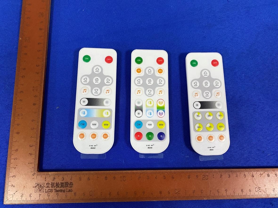 2.4G RF Remote Control - FCC ID 2ATV8RDX - Shenzhen Sperll Optoelectronic Technology Co., Ltd. (5)