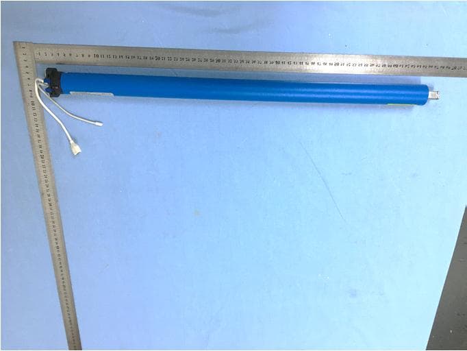 DC Tubular motor & rechargeable battery - FCC ID 2AU29AMP35B3028 - Turnils North America (4)