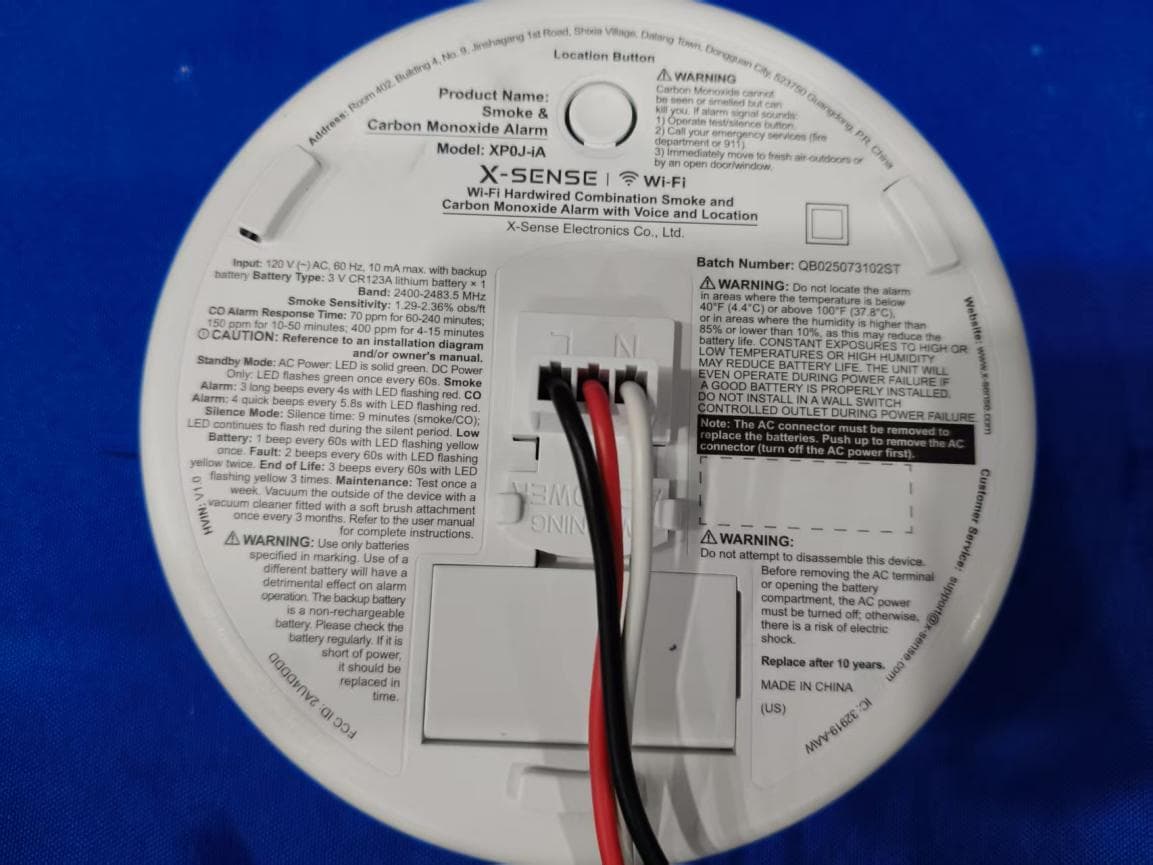 Smoke and Carbon Monoxide Alarm - FCC ID 2AU4DDDD - X-Sense Innovations Co., Ltd. (4)