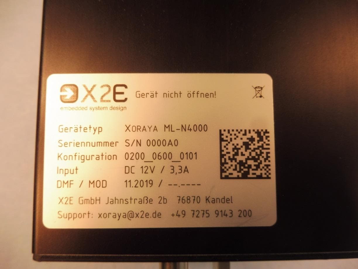 Data logger - FCC ID 2AU4HML-N4000 - X2E GmbH (4)