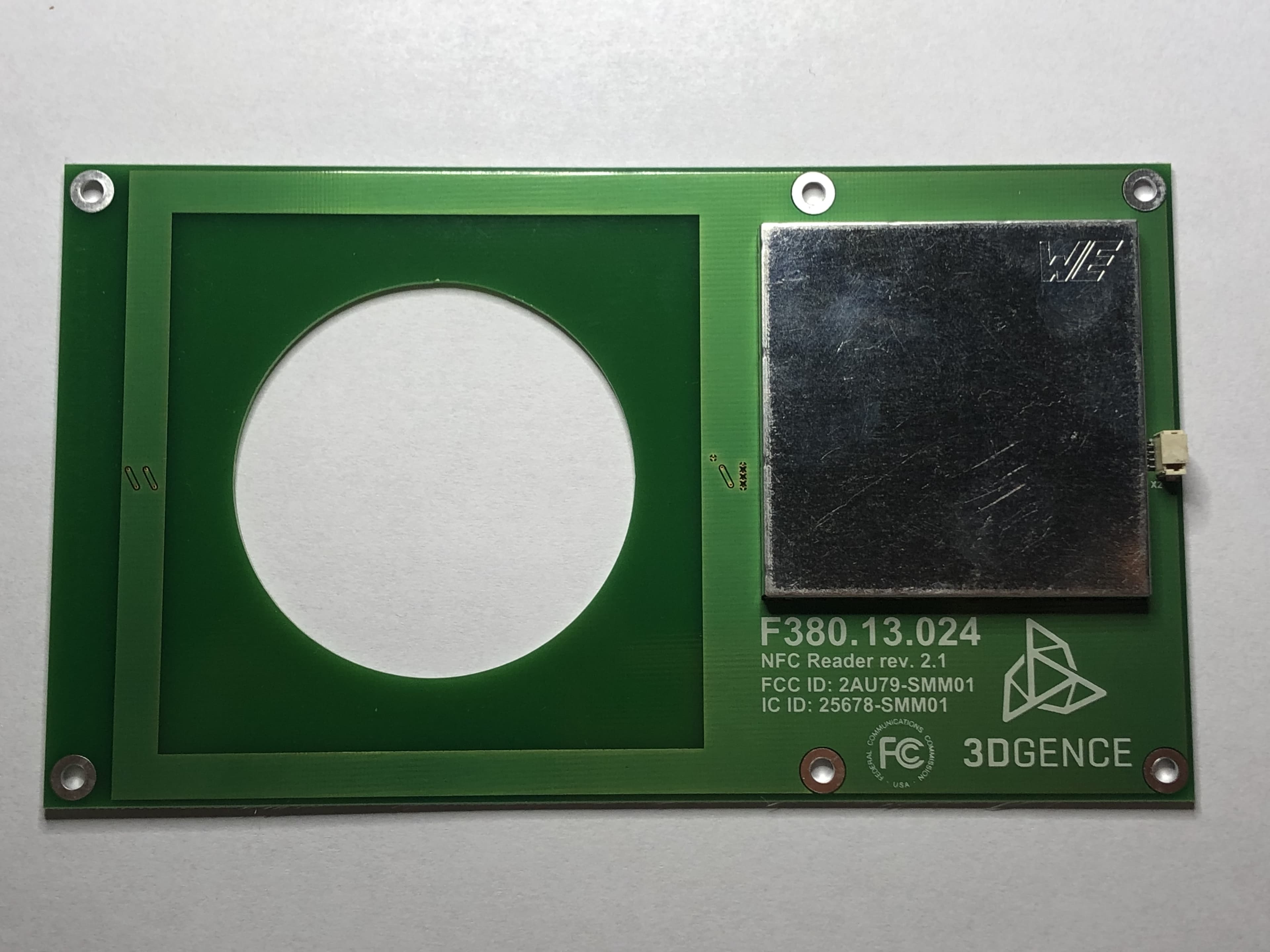 NFC Reader rev 2.1 - FCC ID 2AU79-SMM01 - 3DGence sp. z o.o. (2)