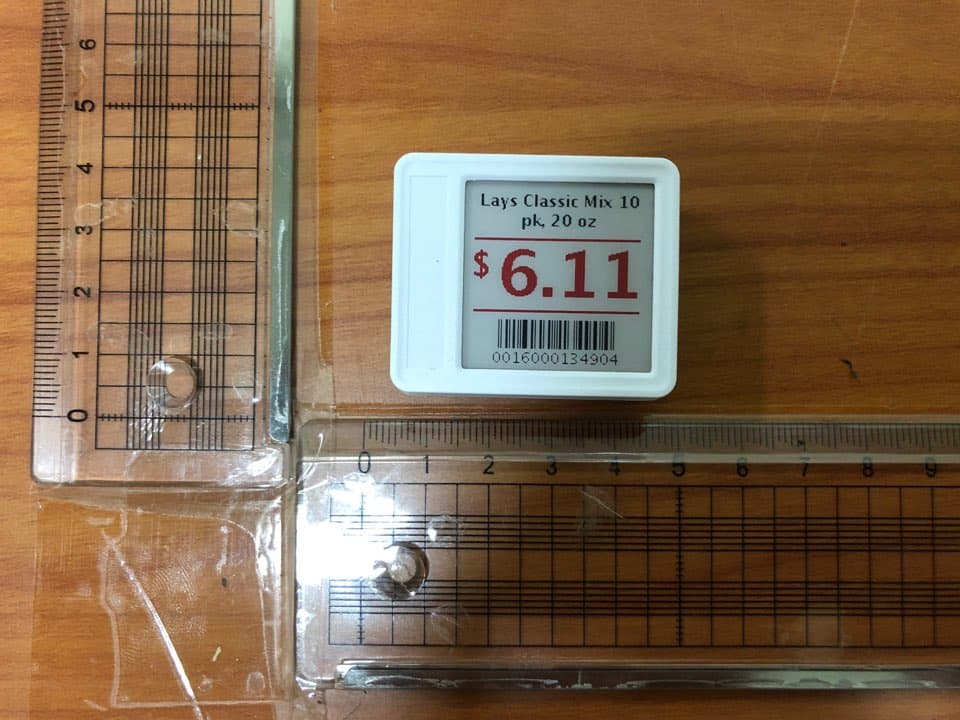 Electronic Shelf Label - FCC ID 2AU8YREBE-TZ15K - ATECAP Co., LTD. (2)