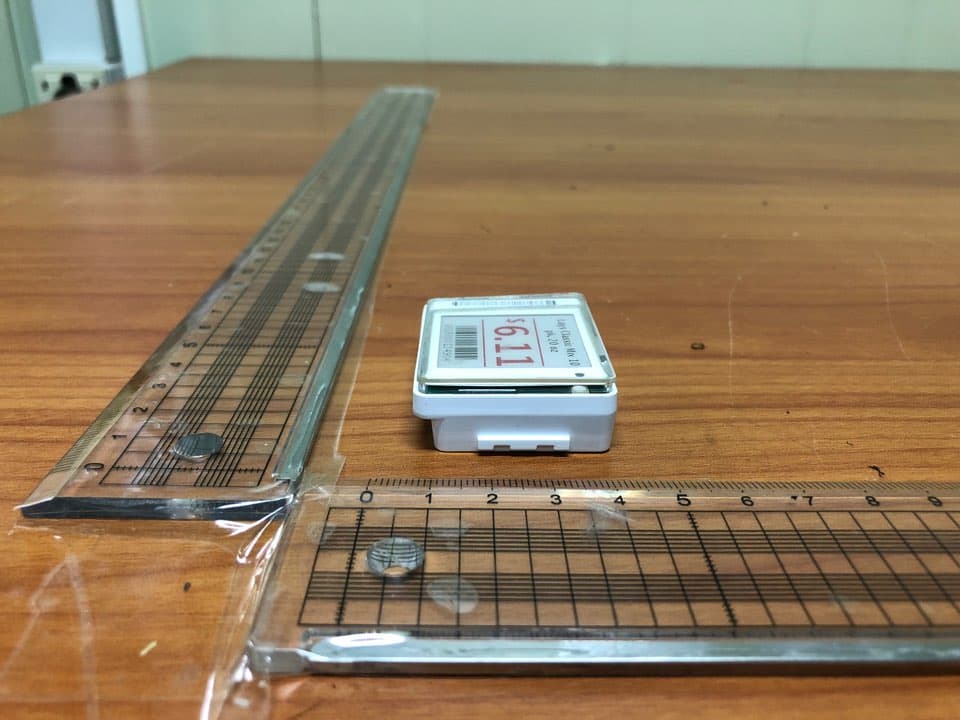 Electronic Shelf Label - FCC ID 2AU8YREBE-TZ15L - ATECAP Co., LTD. (4)