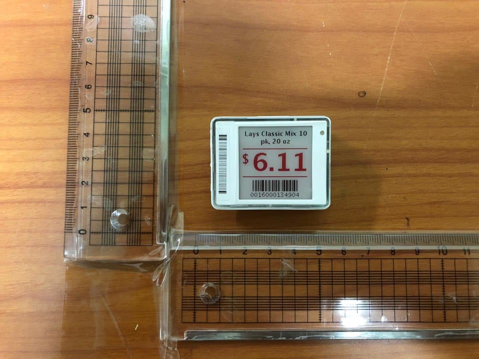 Electronic Shelf Label - FCC ID 2AU8YREBE-TZ15L - ATECAP Co., LTD. (2)