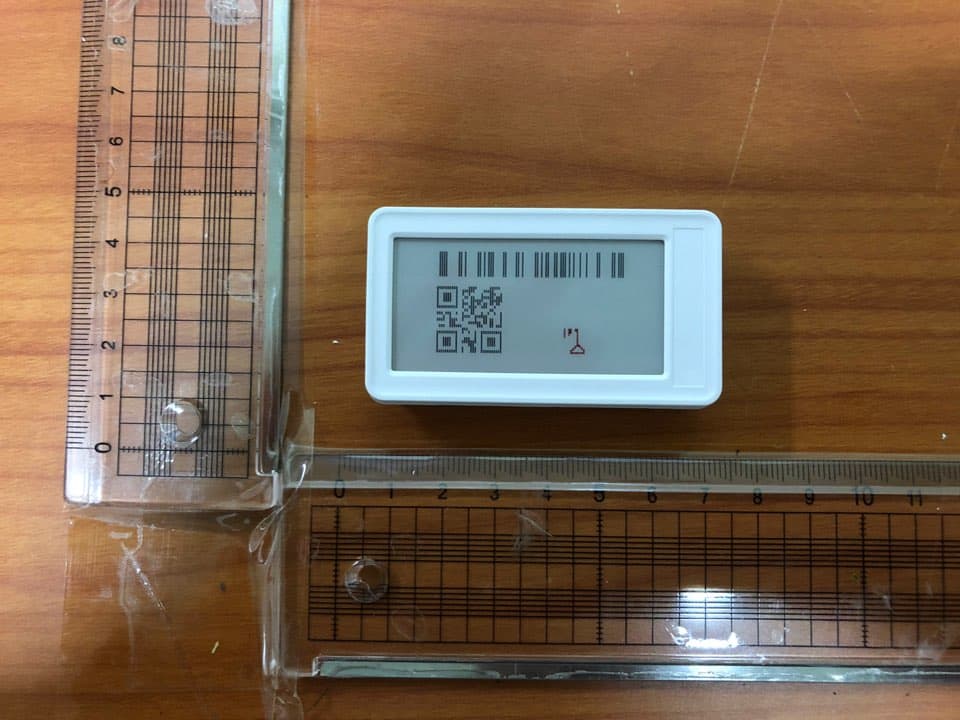 Electronic Shelf Label - FCC ID 2AU8YREBE-TZ21K - ATECAP Co., LTD. (3)